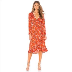 NWT Free People Convent Garden Midi Dress